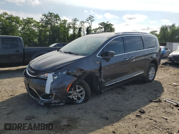 2020 Chrysler Pacifica Touring L with VIN 2C4RC1BG5LR124953, listed as a Copart auction lot 59874695 with 67,855 mi miles and Salvage title. Bid and sale history available at DreamBid. Image 1.