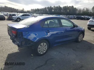 2020 Kia Rio S with VIN 3KPA24AD1LE260040, listed as a Copart auction lot 50292065 with 65,156 mi miles and Salvage Title. Bid and sale history available at DreamBid. Image 3.