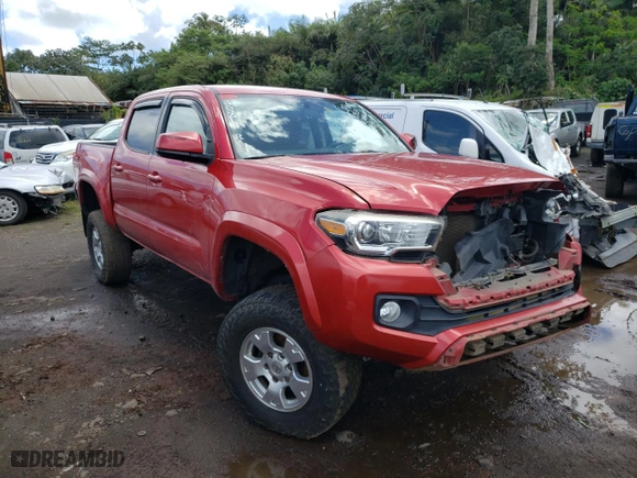 2017 Toyota Tacoma SR5 with VIN 3TMCZ5AN1HM066723, listed as a Copart auction lot 48698654 with 127,071 mi miles and Salvage Title. Bid and sale history available at carsss.com. Image 4.
