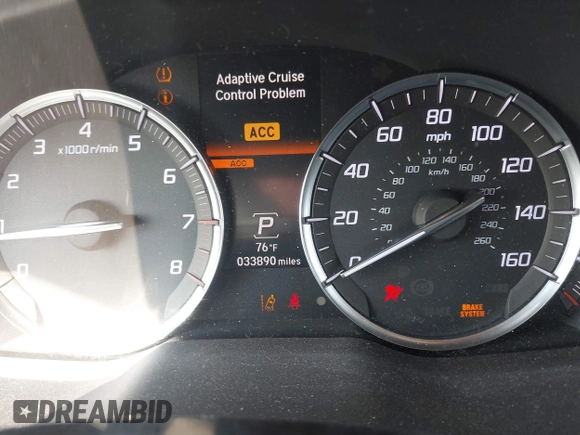 2020 Acura MDX with VIN 5J8YD4H34LL031429, listed as a IAAI auction lot 42422159 with 33,890 mi miles and . Bid and sale history available at DreamBid. Image 16.