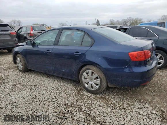2011 Volkswagen Jetta Sedan S with VIN 3VW2K7AJ2BM095354, listed as a Copart auction lot 52350855 with 77,063 mi miles and Salvage Title. Bid and sale history available at carsss.com. Image 2.