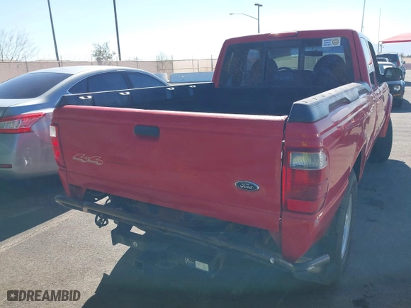 2001 Ford Ranger XL Fleet with VIN 1FTZR15U61PA58878, listed as a IAAI auction lot 41659216 with 233,560 mi miles. Bid and sale history available at carsss.com. Image 6.