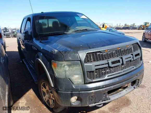 2013 Ford F-150 XL with VIN 1FTFW1ET8DFC58044, listed as a IAAI auction lot 41711838 with 161,152 mi miles. Bid and sale history available at carsss.com. Image 1.