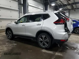 2019 Nissan Rogue SL with VIN 5N1AT2MV2KC827153, listed as a Copart auction lot 52805195 with 67,101 mi miles and Salvage Title. Bid and sale history available at carsss.com. Image 2.