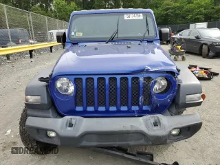 2019 Jeep Wrangler Unlimited Sport S with VIN 1C4HJXDG3KW556884, listed as a Copart auction lot 58174795 with Not provided miles and Salvage title. Bid and sale history available at DreamBid. Image 11.