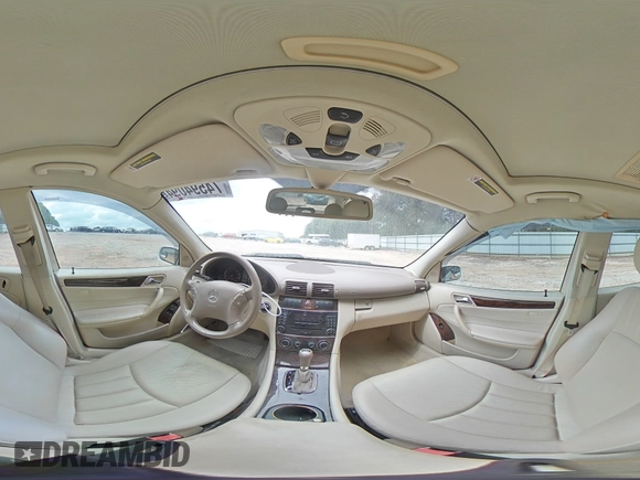2005 Mercedes-Benz C 240 z VIN WDBRH61J45F597196, wystawiony jako Copart lot #74594094 z przebiegiem 153 537 mil mil oraz Szkoda całkowita • Salvage title. Historia ofert i sprzedaży dostępna na DreamBid. Obrazek 12.