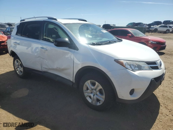 2014 Toyota RAV4 LE with VIN JTMBFREV0ED076530, listed as a Copart auction lot 50711935 with 124,686 mi miles and Salvage Title. Bid and sale history available at carsss.com. Image 4.