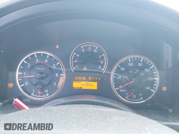 2011 Nissan Armada SV with VIN 5N1BA0ND2BN610453, listed as a IAAI auction lot 41647008 with 163,236 mi miles and . Bid and sale history available at DreamBid. Image 7.