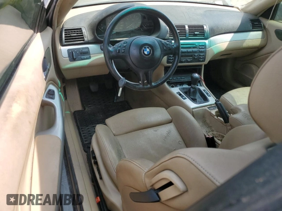 2005 BMW 3 Series 325Ci with VIN WBABD33495JY99369, listed as a Copart auction lot 67069774 with 0 mi miles and Clean Title. Bid and sale history available at carsss.com. Image 8.