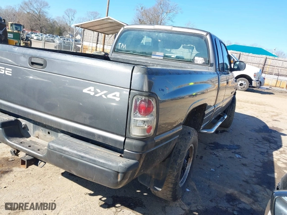 2001 Dodge Ram 1500 with VIN 1B7HF13Y91J614758, listed as a IAAI auction lot 41399792 with 243,225 mi miles. Bid and sale history available at carsss.com. Image 4.