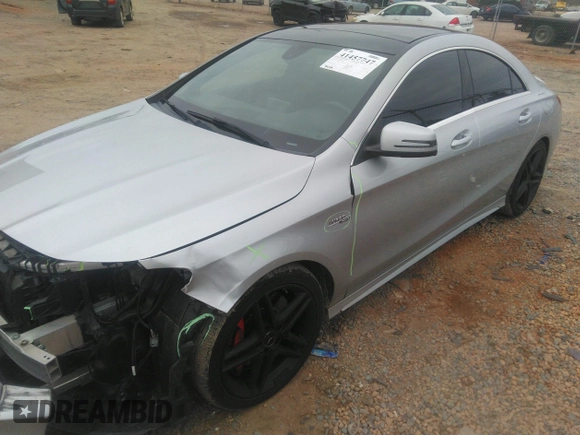 2014 Mercedes-Benz CLA 45 AMG with VIN WDDSJ5CB5EN105567, listed as a IAAI auction lot 41457747 with 94,538 mi miles and . Bid and sale history available at DreamBid. Image 18.
