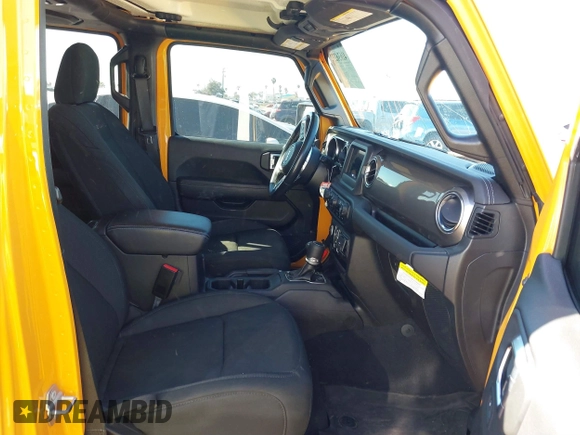 2021 Jeep Gladiator Overland z VIN 1C6HJTFG3ML552660, wystawiony jako IAAI lot #41636232 z przebiegiem 37 769 mil mil oraz . Historia ofert i sprzedaży dostępna na DreamBid. Obrazek 5.
