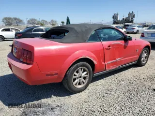 2009 Ford Mustang with VIN 1ZVHT84N895112458, listed as a Copart auction lot 52880595 with 166,456 mi miles and Salvage title. Bid and sale history available at DreamBid. Image 3.