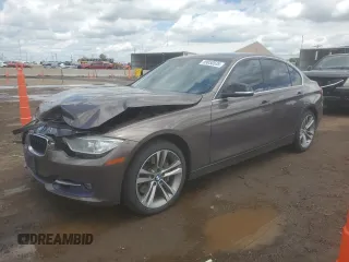 2015 BMW 3 Series 335i xDrive with VIN WBA3B9C50FF589685, listed as a Copart auction lot 59050535 with 86,006 mi miles and Salvage title. Bid and sale history available at DreamBid. Image 1.