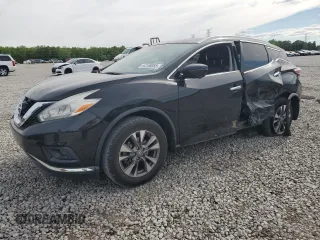 2017 Nissan Murano SL z VIN 5N1AZ2MG3HN156881, wystawiony jako Copart lot #54158085 z przebiegiem 99 201 mil mil oraz Szkoda całkowita • Salvage title. Historia ofert i sprzedaży dostępna na DreamBid. Obrazek 1.