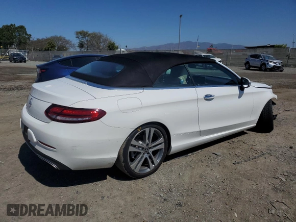2019 Mercedes-Benz C 300 with VIN WDDWK8DB8KF870731, listed as a Copart auction lot 48304915 with 52,471 mi miles and Salvage Title. Bid and sale history available at carsss.com. Image 3.