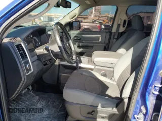 2018 Ram 1500 Big Horn with VIN 1C6RR7LG0JS258000, listed as a Copart auction lot 43453985 with 127,223 mi miles and Salvage Title. Bid and sale history available at carsss.com. Image 7.
