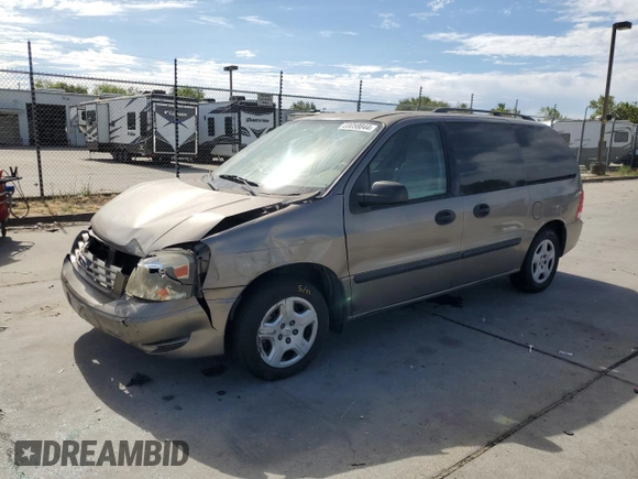 2005 Ford Freestar SE z VIN 2FMDA51635BA60614, wystawiony jako Copart lot #60058044 z przebiegiem 228 858 mil mil oraz Szkody całkowita. Historia ofert i sprzedaży dostępna na DreamBid. Obrazek 1.