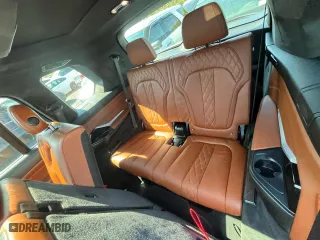 2022 BMW X7 M50i with VIN 5UXCX6C09N9K44917, listed as a Copart auction lot 54822275 with 123,855 mi miles and Clean Title. Bid and sale history available at carsss.com. Image 6.
