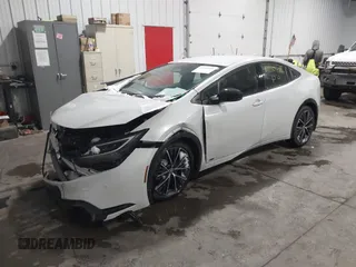 2024 Toyota Prius LE with VIN JTDADABUXR3017902, listed as a IAAI auction lot 41160409 with 4,387 mi miles. Bid and sale history available at carsss.com. Image 17.