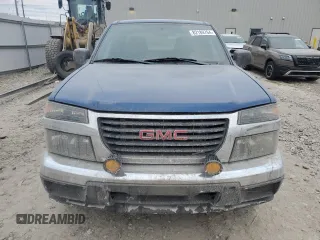 2005 GMC Canyon SLE Z71 with VIN 1GTDT196758194735, listed as a Copart auction lot 82189764 with 135,415 mi miles and Clean Title. Bid and sale history available at carsss.com. Image 5.