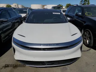 2023 Lucid Air Grand Touring with VIN 50EA1GBA5PA009888, listed as a Copart auction lot 64742124 with 9,311 mi miles and Salvage Title. Bid and sale history available at carsss.com. Image 5.