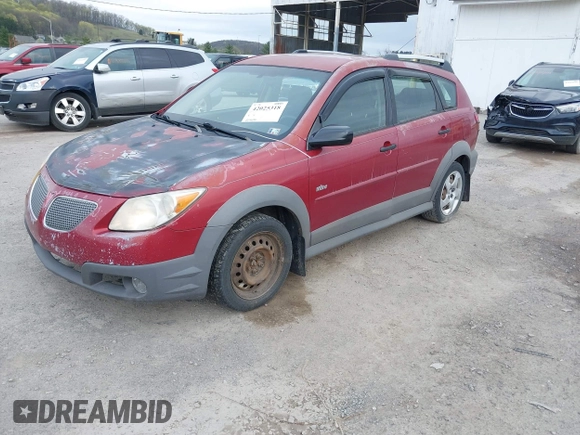 2008 Pontiac Vibe with VIN 5Y2SL65818Z409178, listed as a IAAI auction lot 42025318 with 224,690 mi miles. Bid and sale history available at carsss.com. Image 2.