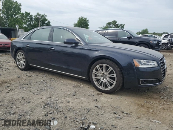 2016 Audi A8 3.0T with VIN WAU34AFD9GN009551, listed as a Copart auction lot 56460955 with 70,246 mi miles and Salvage title. Bid and sale history available at DreamBid. Image 4.