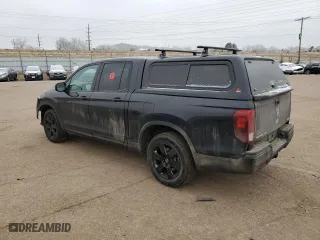 2020 Honda Ridgeline Black Edition with VIN 5FPYK3F88LB012387, listed as a Copart auction lot 45812235 with 0 mi miles and Salvage Title. Bid and sale history available at carsss.com. Image 2.