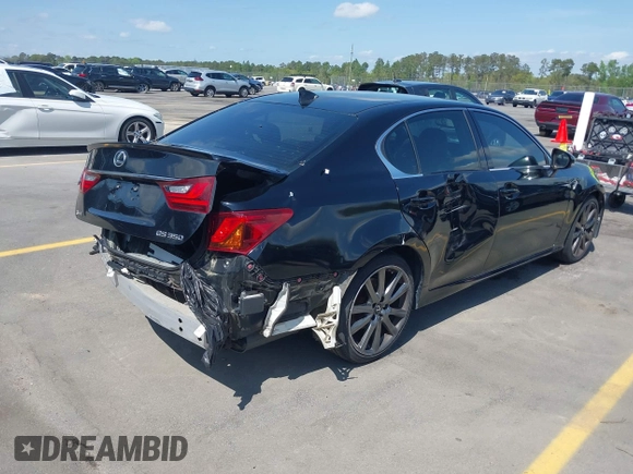 2015 Lexus GS 350 z VIN JTHBE1BL0FA013064, wystawiony jako IAAI lot #41923338 z przebiegiem 109 978 mil mil oraz . Historia ofert i sprzedaży dostępna na DreamBid. Obrazek 4.