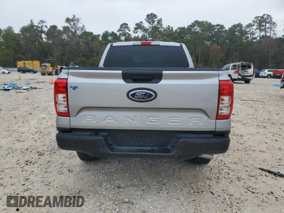 2024 Ford Ranger XL with VIN 1FTER4BH3RLE45995, listed as a Copart auction lot 83466954 with 1,613 mi miles and Clean Title. Bid and sale history available at carsss.com. Image 6.