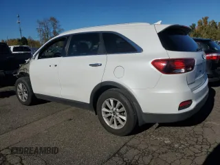 2019 Kia Sorento LX V6 with VIN 5XYPG4A52KG464285, listed as a Copart auction lot 79260864 with 76,837 mi miles and Salvage Title. Bid and sale history available at carsss.com. Image 2.