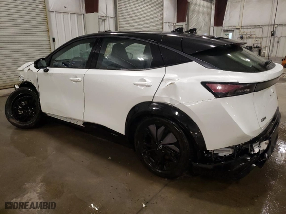 2023 Nissan ARIYA PLATINUM+ with VIN JN1DF0CD9PM701320, listed as a Copart auction lot 86995114 with 12,770 mi miles and Salvage Title. Bid and sale history available at carsss.com. Image 2.