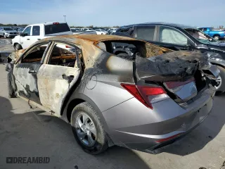 2023 Hyundai Elantra SE with VIN KMHLL4AG3PU558818, listed as a Copart auction lot 82356934 with 0 mi miles and Non Repairable. Bid and sale history available at carsss.com. Image 2.
