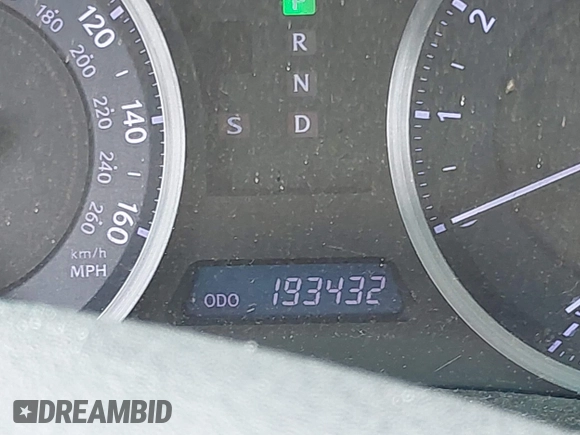 2011 Lexus IS 250 with VIN JTHBF5C25B5144973, listed as a IAAI auction lot 42722251 with 193,432 mi miles and . Bid and sale history available at DreamBid. Image 15.