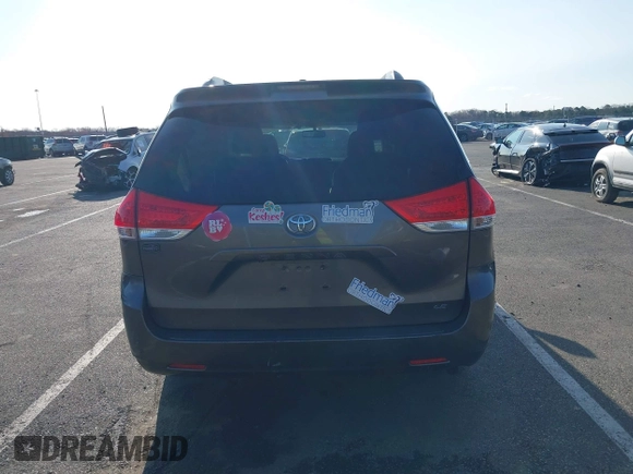 2014 Toyota Sienna LE AAS with VIN 5TDKK3DC5ES483532, listed as a IAAI auction lot 41905911 with 122,392 mi miles and . Bid and sale history available at DreamBid. Image 16.