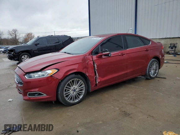 2016 Ford Fusion SE with VIN 3FA6P0T98GR337516, listed as a Copart auction lot 82755884 with 91,027 mi miles and Salvage title. Bid and sale history available at DreamBid. Image 1.