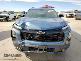 2025 Chevrolet Equinox FWD RS with VIN 3GNAXLEG9SL275130, listed as a Copart auction lot 57828795 with 2,277 mi miles and Salvage title. Bid and sale history available at DreamBid. Image 5.