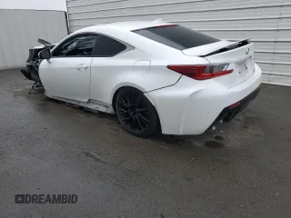 2017 Lexus RC F F z VIN JTHHP5BC4H5005850, wystawiony jako Copart lot #88439935 z przebiegiem Nie podano mil oraz Szkody całkowita. Historia ofert i sprzedaży dostępna na DreamBid. Obrazek 2.