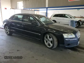 2007 Audi A8 4.2L z VIN WAUMV44E77N023964, wystawiony jako Copart lot #63217964 z przebiegiem 143 958 mil mil oraz Czysty tytuł • Clean title. Historia ofert i sprzedaży dostępna na DreamBid. Obrazek 4.