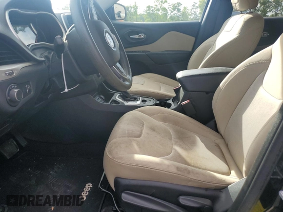 2016 Jeep Cherokee Sport z VIN 1C4PJLAB2GW257018, wystawiony jako Copart lot #55560405 z przebiegiem 97 105 mil mil oraz Szkoda całkowita • Salvage title. Historia ofert i sprzedaży dostępna na DreamBid. Obrazek 7.