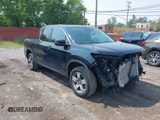 2024 Honda Ridgeline RTL с VIN 5FPYK3F51RB002315, выставлен на аукционе IAAI как лот 42451217 с пробегом 21 770 миль миль и . История ставок и продаж доступна на DreamBid. Изображение 1.