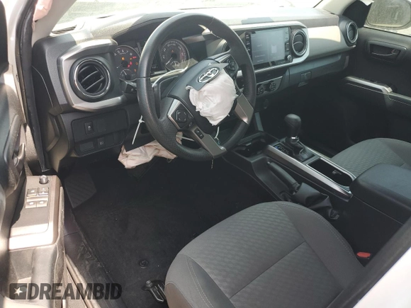 2022 Toyota Tacoma SR с VIN 3TYRX5GN3NT040471, выставлен на аукционе Copart как лот 60150965 с пробегом 46 396 миль миль и Списание • Salvage title. История ставок и продаж доступна на DreamBid. Изображение 8.