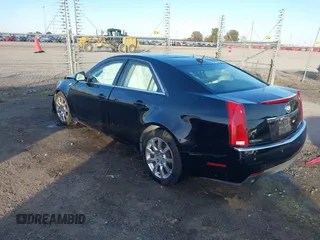 2008 Cadillac CTS AWD w/1SB with VIN 1G6DT57V280175582, listed as a IAAI auction lot 41017186 with 139,062 mi miles. Bid and sale history available at carsss.com. Image 3.