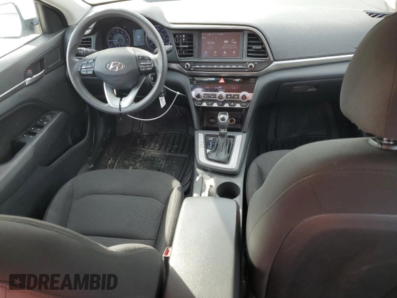 2020 Hyundai Elantra SEL with VIN 5NPD84LF7LH553639, listed as a Copart auction lot 83969944 with 95,233 mi miles and Non Repairable. Bid and sale history available at carsss.com. Image 8.
