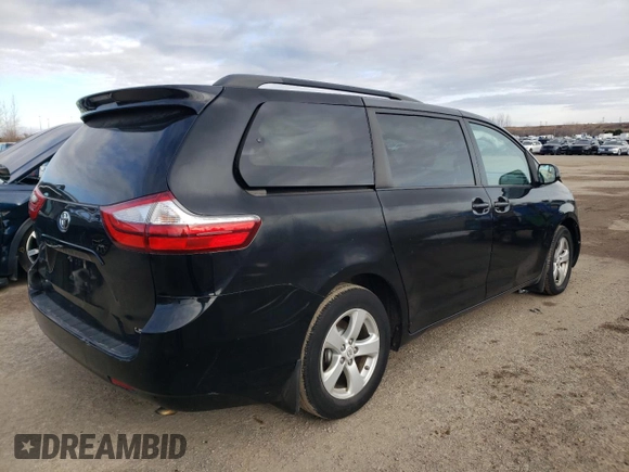 2016 Toyota Sienna LE AAS z VIN 5TDKK3DC7GS712022, wystawiony jako Copart lot #79108114 z przebiegiem 78 235 mil mil oraz Szkoda całkowita • Salvage title. Historia ofert i sprzedaży dostępna na DreamBid. Obrazek 3.