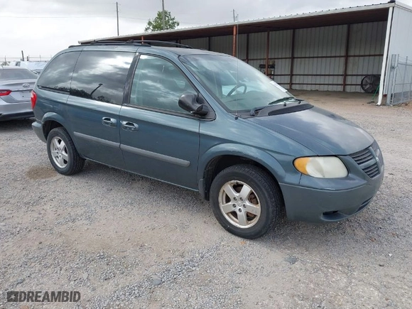 2005 Dodge Caravan SXT with VIN 1D4GP45R15B230816, listed as a IAAI auction lot 41827129 with 143,116 mi miles. Bid and sale history available at carsss.com. Image 1.