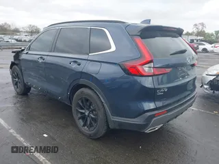 2024 Honda CR-V Sport with VIN 7FARS5H57RE005407, listed as a IAAI auction lot 41860162 with 21,113 mi miles and . Bid and sale history available at carsss.com. Image 3.