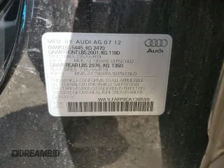 2012 Audi Q5 Premium Plus z VIN WA1LFAFP9CA138599, wystawiony jako Copart lot #49229215 z przebiegiem 123 521 mil mil oraz Szkoda całkowita • Salvage title. Historia ofert i sprzedaży dostępna na DreamBid. Obrazek 13.