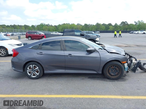 2016 Honda Civic Sedan LX with VIN 2HGFC2F52GH509952, listed as a IAAI auction lot 41966769 with 83,039 mi miles. Bid and sale history available at carsss.com. Image 13.